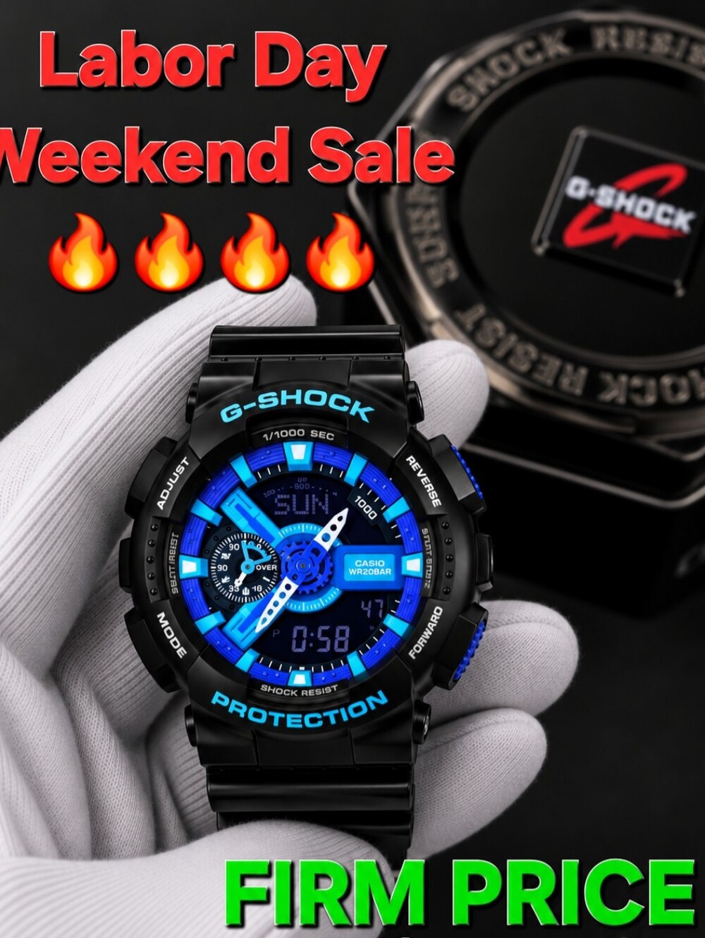 Casio G-Shock 48mm Unisex NEW WITH BOX